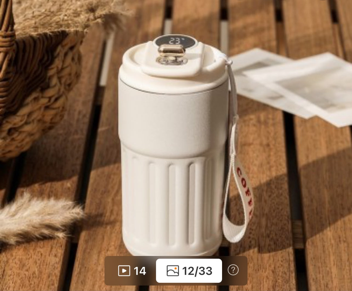 BrewTech Stainless Steel Vacuum Coffee Mug
