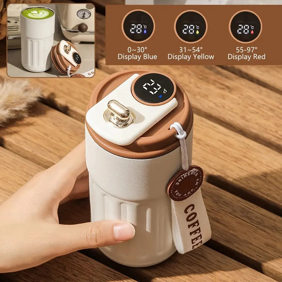 BrewTech Stainless Steel Vacuum Coffee Mug