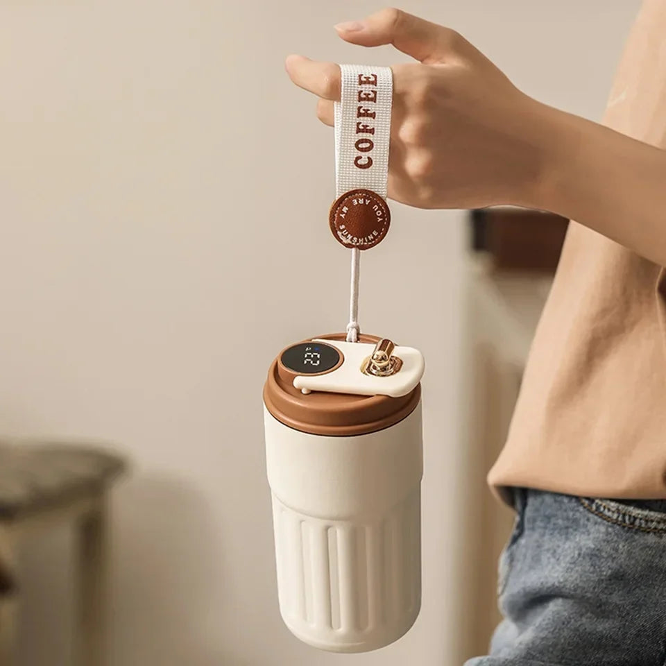 BrewTech Stainless Steel Vacuum Coffee Mug