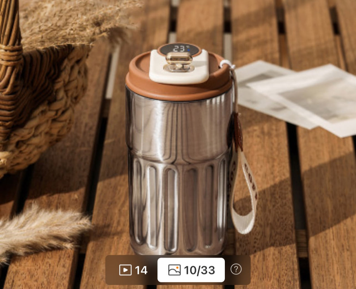 BrewTech Stainless Steel Vacuum Coffee Mug